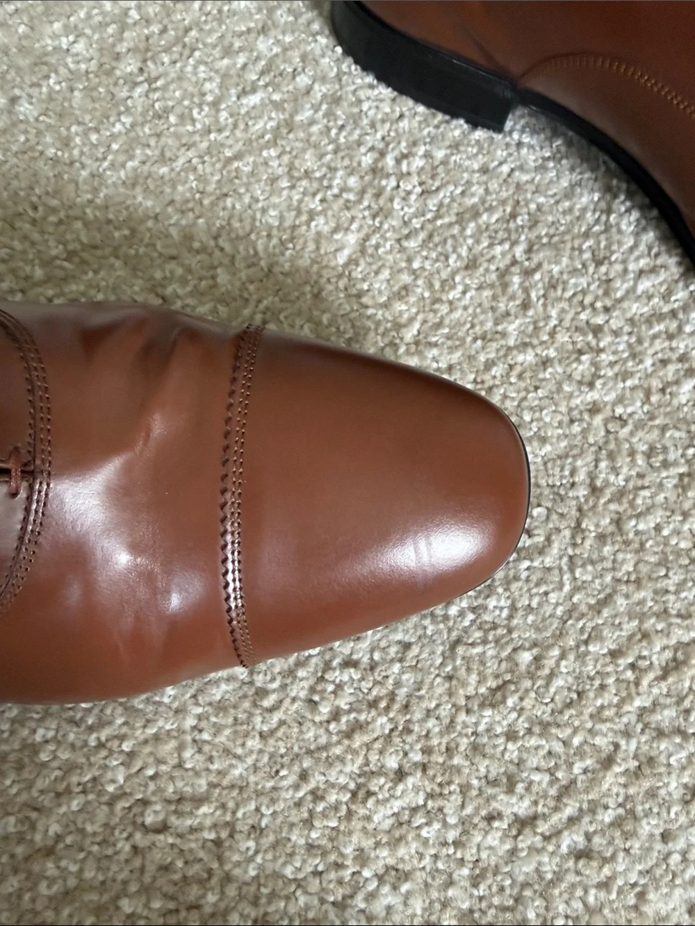 Ferragamo Boston Cap Toe 10 2E